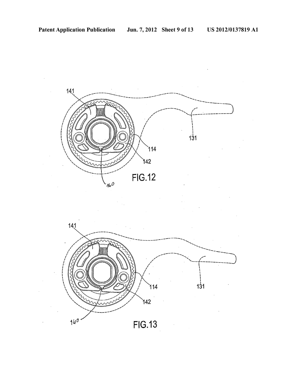 ACTUATION DEVICE FOR A CONTROL CABLE FOR A BICYCLE GEARSHIFT - diagram, schematic, and image 10