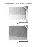 METHOD OF PARTIALLY INFILTRATING AN AT LEAST PARTIALLY LEACHED     POLYCRYSTALLINE DIAMOND TABLE AND RESULTANT POLYCRYSTALLINE DIAMOND     COMPACTS diagram and image