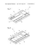 CASE, MAGNETIC TAPE LIBRARY APPARATUS AND METHOD OF PREVENTING HOUSED     OBJECT FROM FALLING diagram and image