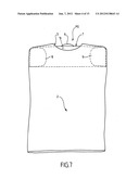 DEVICE FOR HANGING A GARMENT WITH A NECK, OF THE COAT HANGER TYPE diagram and image
