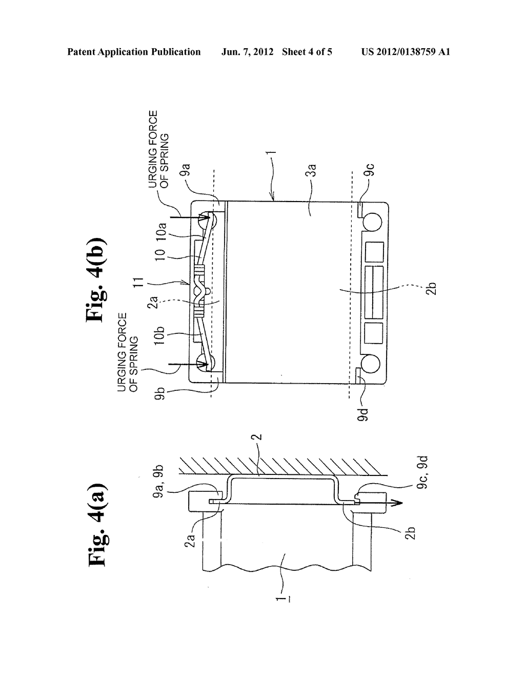 RAIL ATTACHMENT STRUCTURE OF ELECTRIC DEVICE - diagram, schematic, and image 05