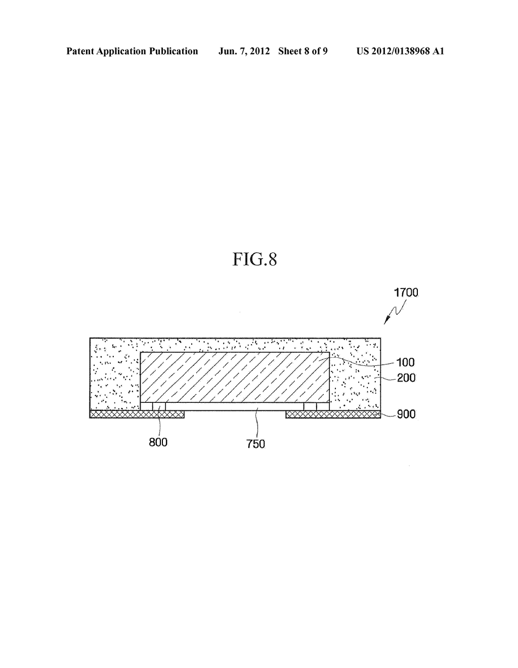 SEMICONDUCTOR PACKAGE AND DISPLAY PANEL ASSEMBLY HAVING THE SAME - diagram, schematic, and image 09