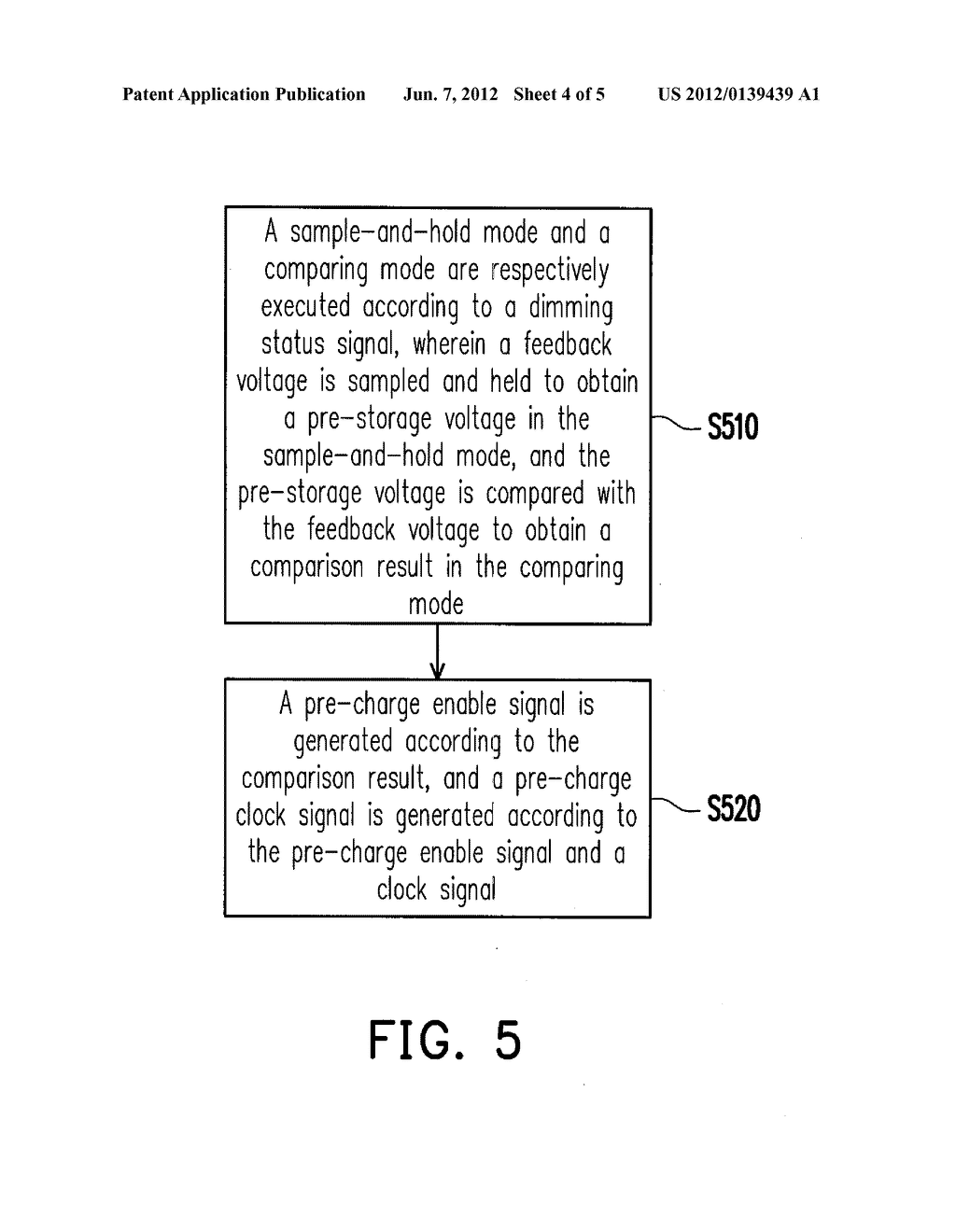 LIGHT EMITTING DIODE DRVING APPARATUS AND METHOD FOR HOLDING DRIVING     VOLATGE THEREOF - diagram, schematic, and image 05