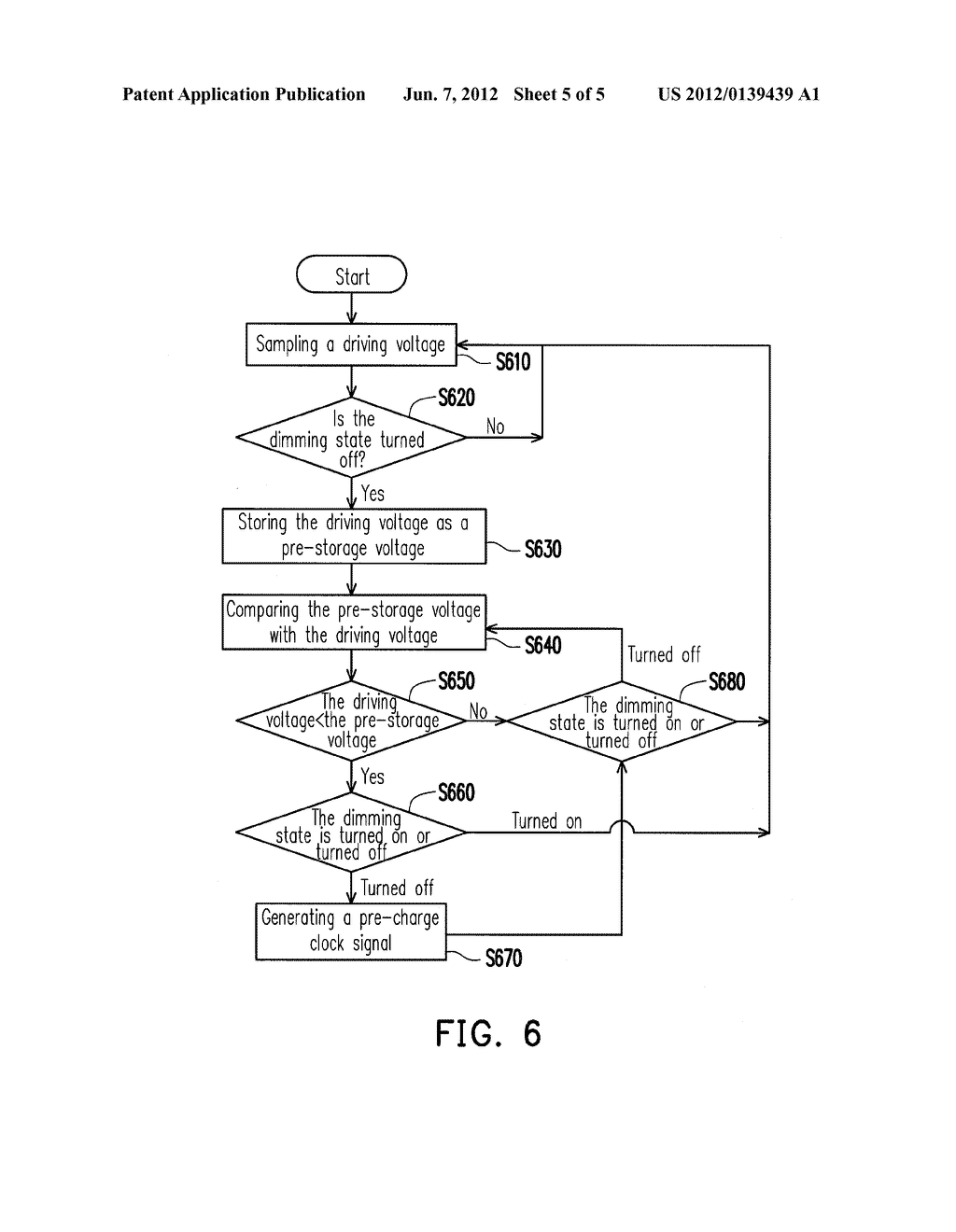 LIGHT EMITTING DIODE DRVING APPARATUS AND METHOD FOR HOLDING DRIVING     VOLATGE THEREOF - diagram, schematic, and image 06