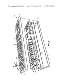 Illuminated keyboard diagram and image