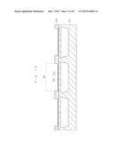 DROPLET DISCHARGE DEVICE AND METHOD OF MANUFACTURING DROPLET DISCHARGE     DEVICE diagram and image