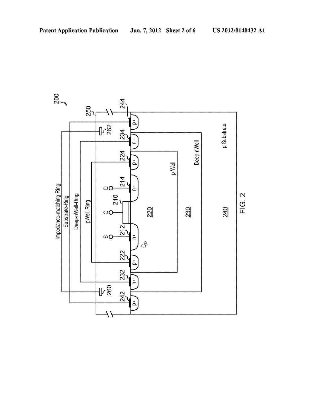 RADIO FREQUENCY CIRCUIT WITH IMPEDANCE MATCHING - diagram, schematic, and image 03