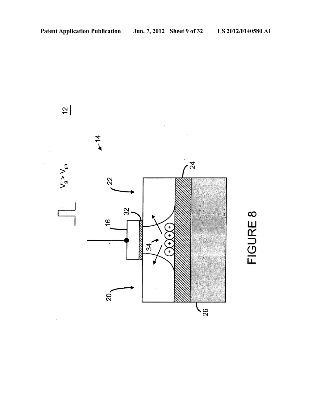 INTEGRATED CIRCUIT HAVING VOLTAGE GENERATION CIRCUITRY FOR MEMORY CELL     ARRAY, AND METHOD OF OPERATING AND/OR CONTROLLING SAME - diagram, schematic, and image 10
