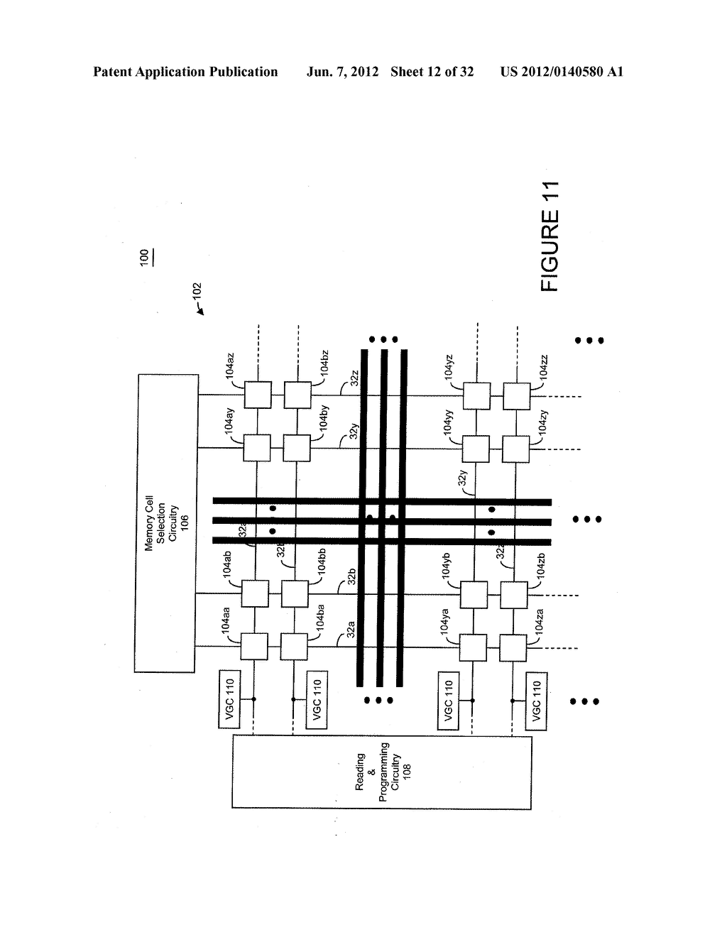 INTEGRATED CIRCUIT HAVING VOLTAGE GENERATION CIRCUITRY FOR MEMORY CELL     ARRAY, AND METHOD OF OPERATING AND/OR CONTROLLING SAME - diagram, schematic, and image 13