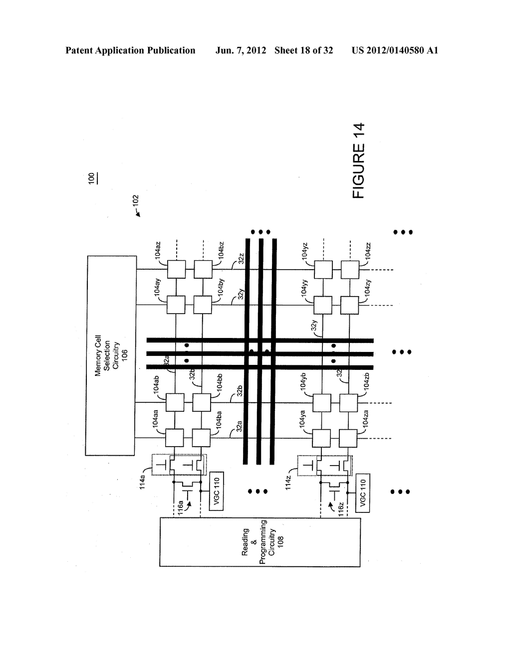 INTEGRATED CIRCUIT HAVING VOLTAGE GENERATION CIRCUITRY FOR MEMORY CELL     ARRAY, AND METHOD OF OPERATING AND/OR CONTROLLING SAME - diagram, schematic, and image 19