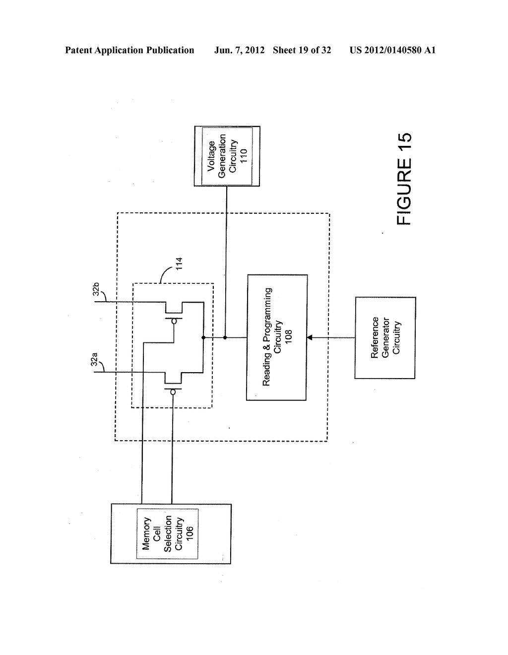 INTEGRATED CIRCUIT HAVING VOLTAGE GENERATION CIRCUITRY FOR MEMORY CELL     ARRAY, AND METHOD OF OPERATING AND/OR CONTROLLING SAME - diagram, schematic, and image 20