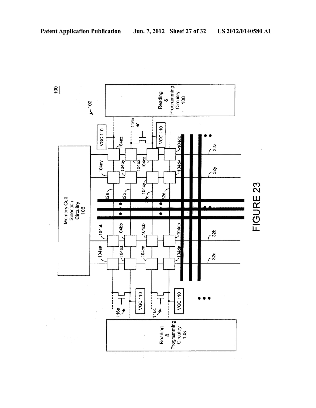 INTEGRATED CIRCUIT HAVING VOLTAGE GENERATION CIRCUITRY FOR MEMORY CELL     ARRAY, AND METHOD OF OPERATING AND/OR CONTROLLING SAME - diagram, schematic, and image 28