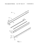 SLIDE RAIL STRUCTURE diagram and image