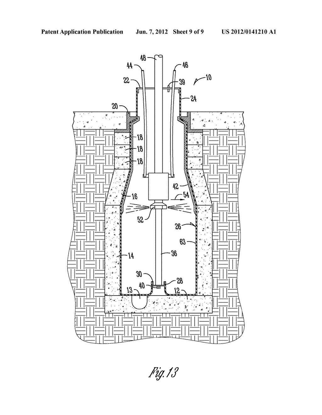 METHOD AND APPARATUS FOR REPAIRING THE WALL OF A MANHOLE - diagram, schematic, and image 10