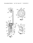 IRRIGATING DEVICE WITH REED VALVE diagram and image