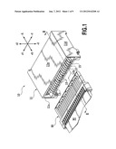 RECEPTACLE CONNECTOR AND AN ELECTRICAL CONNECTOR USING THE SAME diagram and image