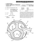 Sport Ball With Indented Casing diagram and image