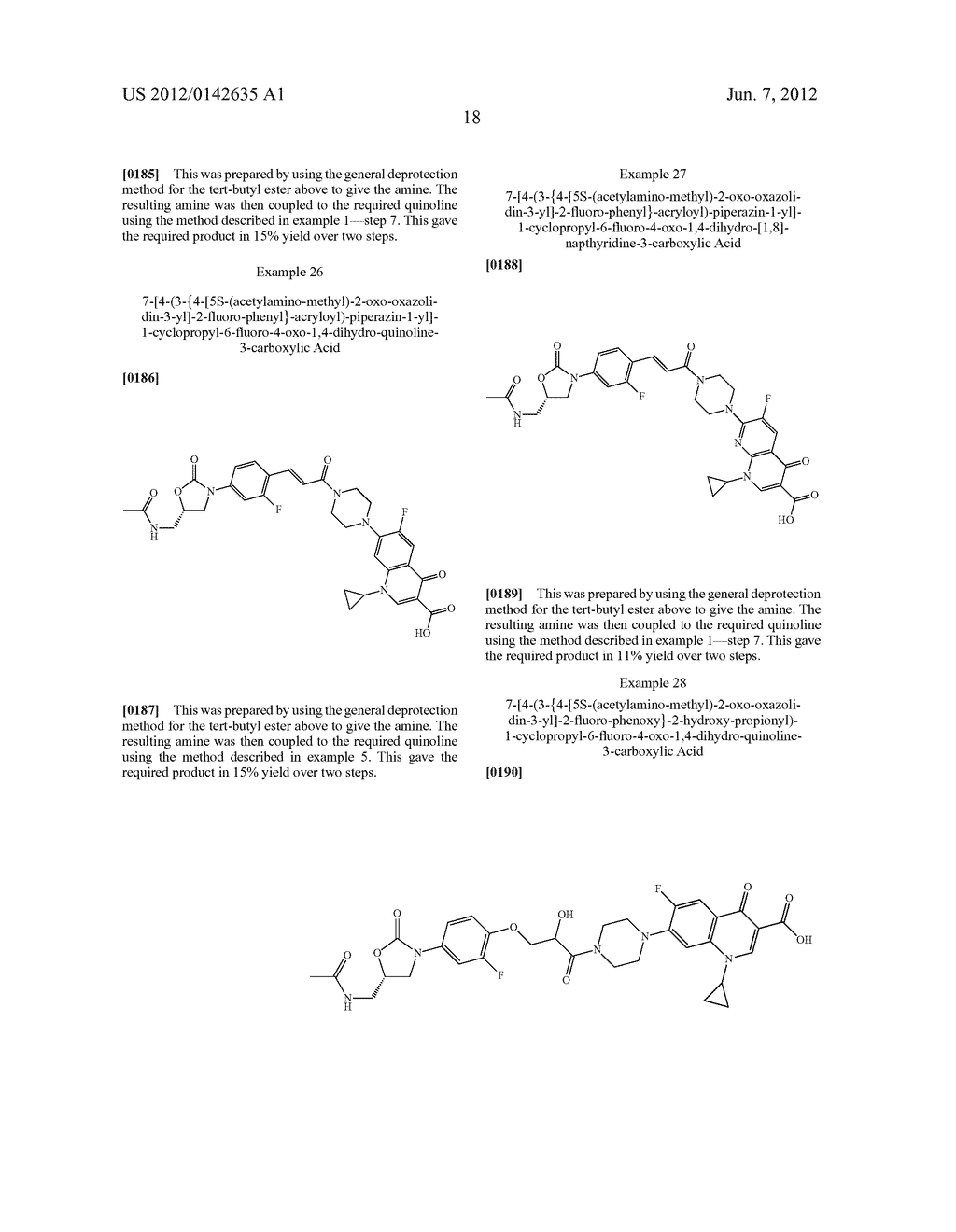 OXAZOLIDINONE-QUINOLONE HYBRID ANTIBIOTICS - diagram, schematic, and image 19