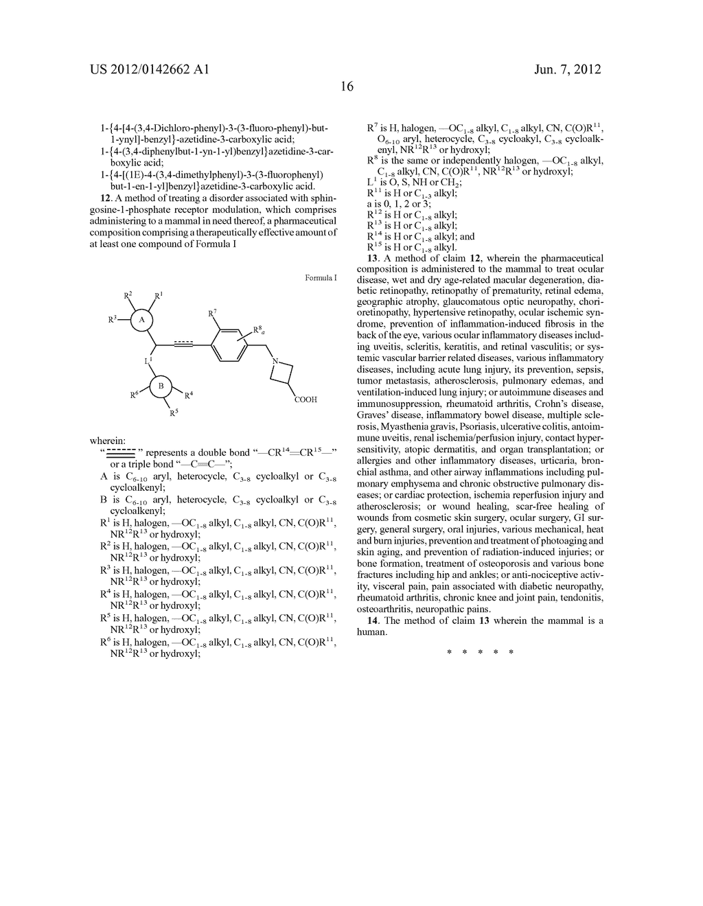 NOVEL AZETIDINE DERIVATIVES AS SPHINGOSINE 1-PHOSPHATE (S1P) RECEPTOR     MODULATORS - diagram, schematic, and image 17