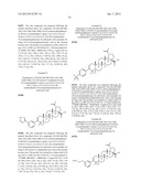 MODIFIED C-3 BETULINIC ACID DERIVATIVES AS HIV MATURATION INHIBITORS diagram and image