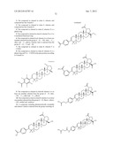 MODIFIED C-3 BETULINIC ACID DERIVATIVES AS HIV MATURATION INHIBITORS diagram and image