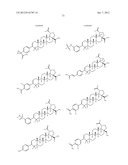 MODIFIED C-3 BETULINIC ACID DERIVATIVES AS HIV MATURATION INHIBITORS diagram and image