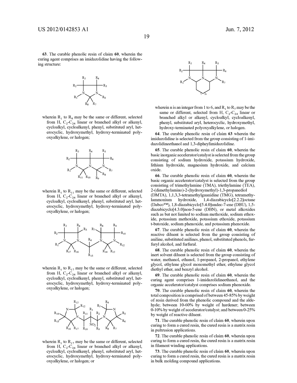 NOVEL PHENOLIC RESINS - diagram, schematic, and image 20