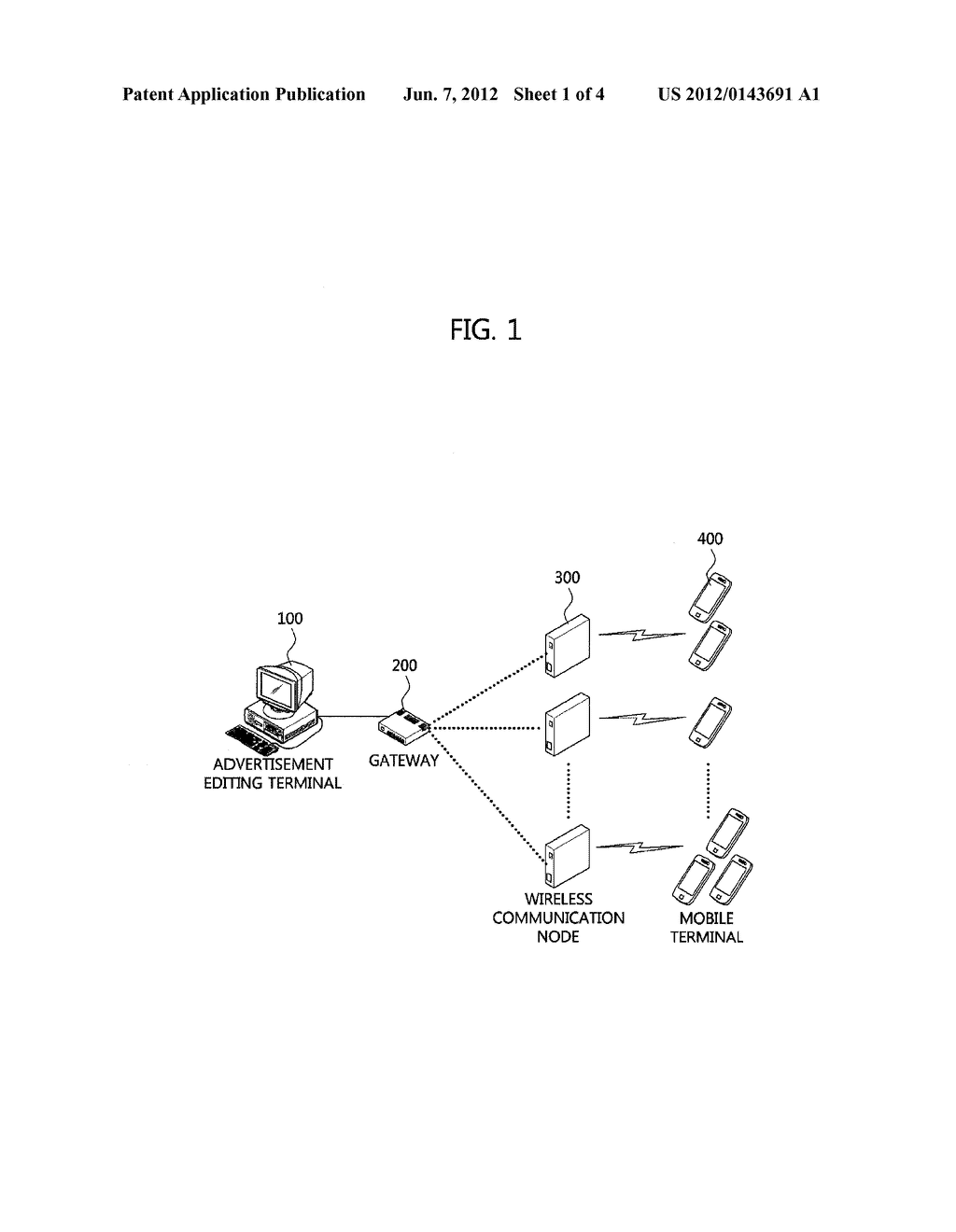 SYSTEM AND METHOD FOR PROVIDING USER-SPECIFIC ADVERTISEMENT ON BASIS OF     M2M COMMUNICATION, AND MOBILE TERMINAL - diagram, schematic, and image 02