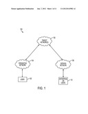 Methods and Communications Node for Routing Communications Using a     Bi-Level Addressing Scheme diagram and image