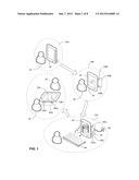 UNIVERSAL DOCK FOR CONTEXT SENSITIVE COMPUTING DEVICE diagram and image