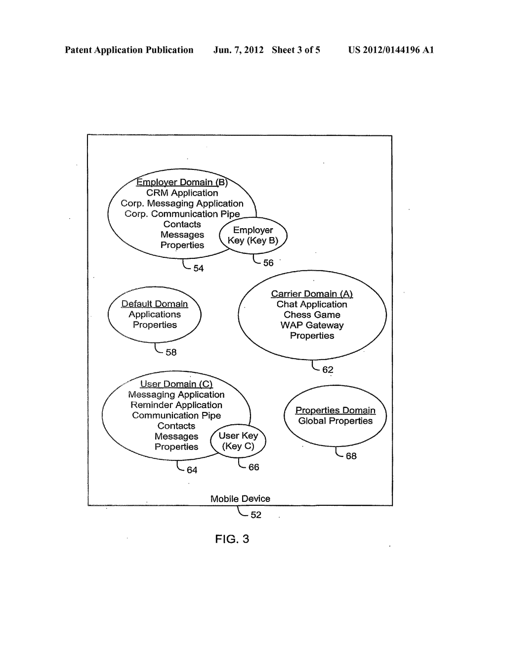 System and Method for Secure Control of Resources of Wireless Mobile     Communication Devices - diagram, schematic, and image 04
