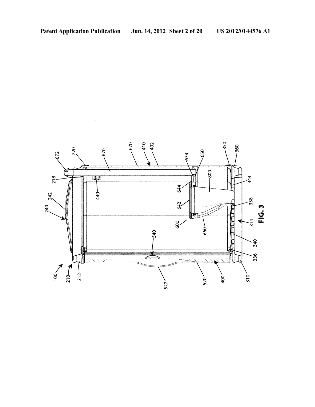 PORTABLE DISPOSABLE TOILET - diagram, schematic, and image 03