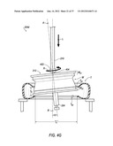 Workcell for Tire and Wheel Assembly Including a Tire Inflating     Sub-Station That Utilizes a Flexible Flip Seal diagram and image