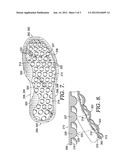 Footwear Sole With Midsole Protrusions diagram and image