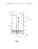 Self Chilling Beverage Container With Cooling Agent Insert diagram and image