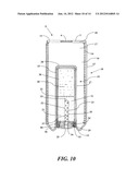 Self Chilling Beverage Container With Cooling Agent Insert diagram and image