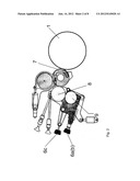 DEVICE FOR REGULATING THE APPLICATION OF DAMPENING SOLUTION AND INK IN A     PRINTING PRESS diagram and image