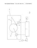 DEVICE FOR REGULATING THE APPLICATION OF DAMPENING SOLUTION AND INK IN A     PRINTING PRESS diagram and image