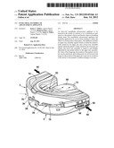 Intra-oral mandibular advancement appliance diagram and image