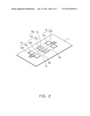 PRINTED CIRCUIT BOARD WITH COMPOUND VIA diagram and image