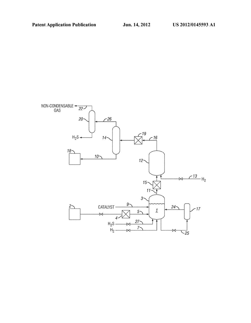 PROCESS FOR TREATING A HYDROCARBON-CONTAINING FEED - diagram, schematic, and image 02