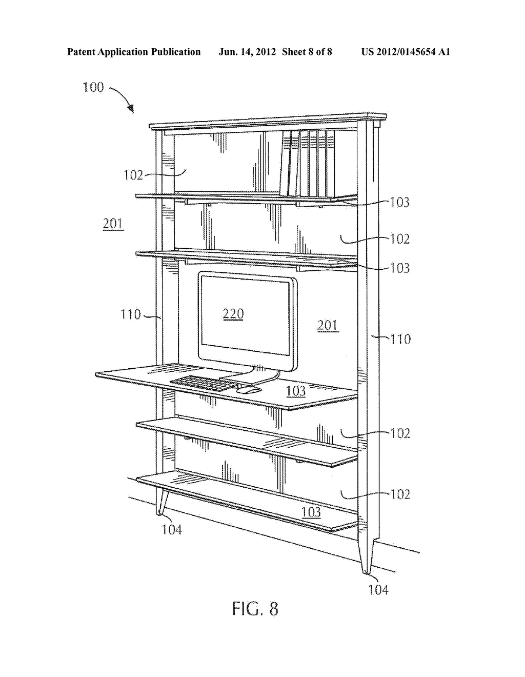 Customizable Mounting System for Furniture - diagram, schematic, and image 09