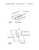 FLAT PANEL DISPLAY INCLUDING A HINGE ASSEMBLY diagram and image