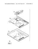 FLAT PANEL DISPLAY INCLUDING A HINGE ASSEMBLY diagram and image