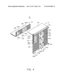 MOUNTING DEVICE FOR FIXING PERIPHERAL DEVICE TO SERVER diagram and image