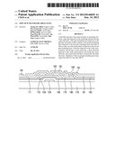 THIN FILM TRANSISTOR ARRAY PANEL diagram and image