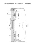 High-voltage transistor device with integrated resistor diagram and image