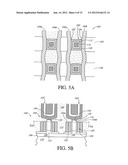 MEMORY ARRAY WITH SURROUNDING GATE ACCESS TRANSISTORS AND CAPACITORS WITH     GLOBAL AND STAGGERED LOCAL BIT LINES diagram and image