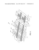 MEMORY ARRAY WITH SURROUNDING GATE ACCESS TRANSISTORS AND CAPACITORS WITH     GLOBAL AND STAGGERED LOCAL BIT LINES diagram and image