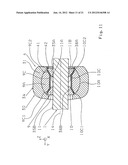 BEARING MECHANISM FOR A TRANSVERSE LEAF SPRING, MOUNTABLE IN THE AREA OF A     VEHICLE AXLE diagram and image